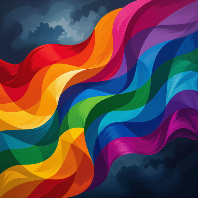 Pride Flag Wallpaper - Made With AI gallery