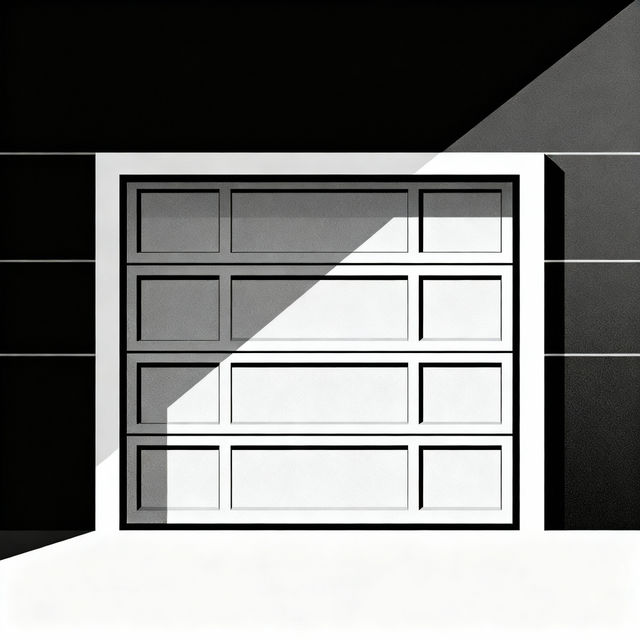 Garage Door Drawings - AI Generated gallery