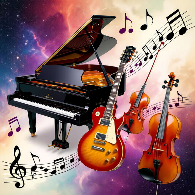 Pictures of Instruments - Made With AI gallery