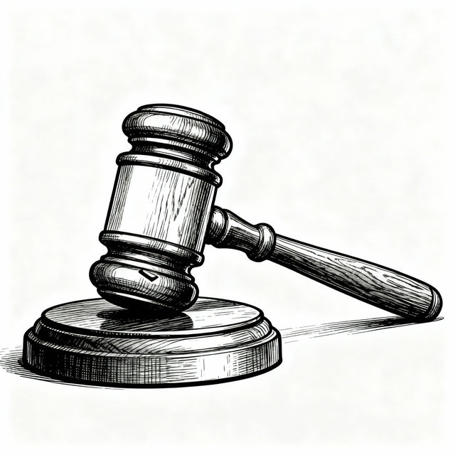 Gavel Drawings - AI Generated gallery