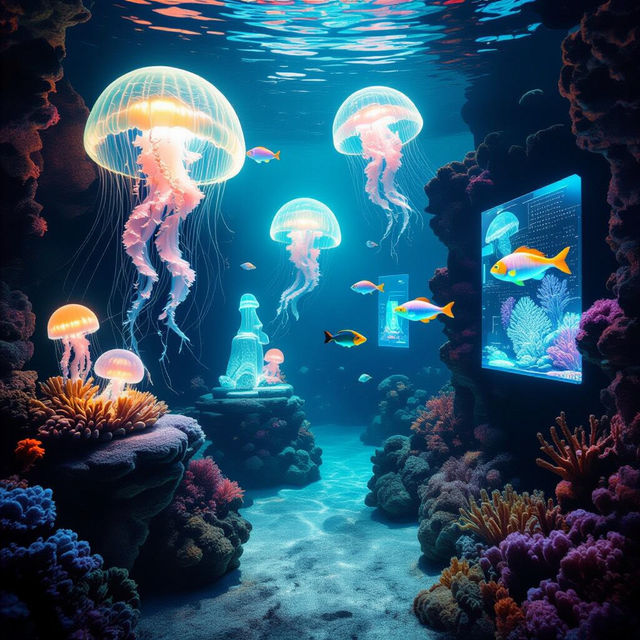 Art Aquarium Museum - Explore AI Art gallery