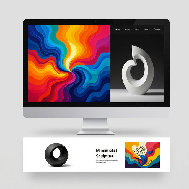 Art Portfolio Website Examples gallery