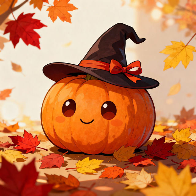 Cute Pumpkin Drawings - Made With AI gallery