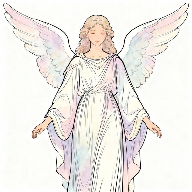 Angel Drawings - Easy To Create gallery