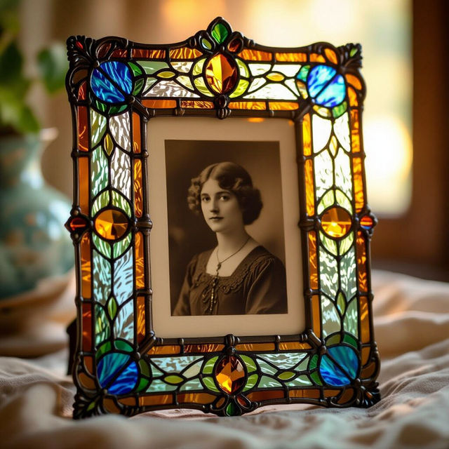Tiffany Picture Frames - AI Generated gallery