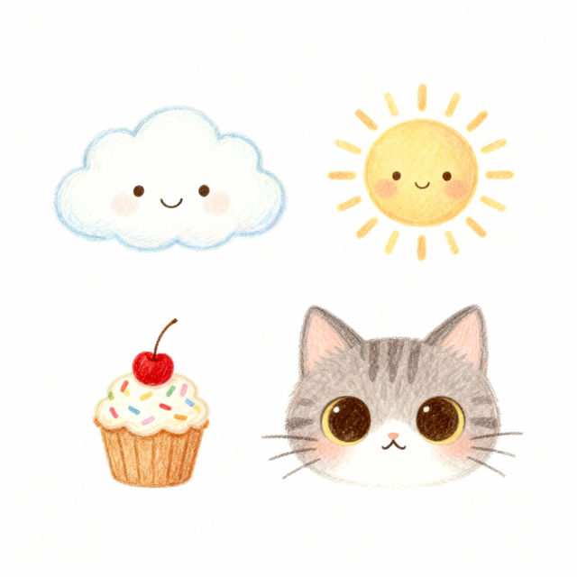 Cute Drawings Ideas - Easy & Fun gallery