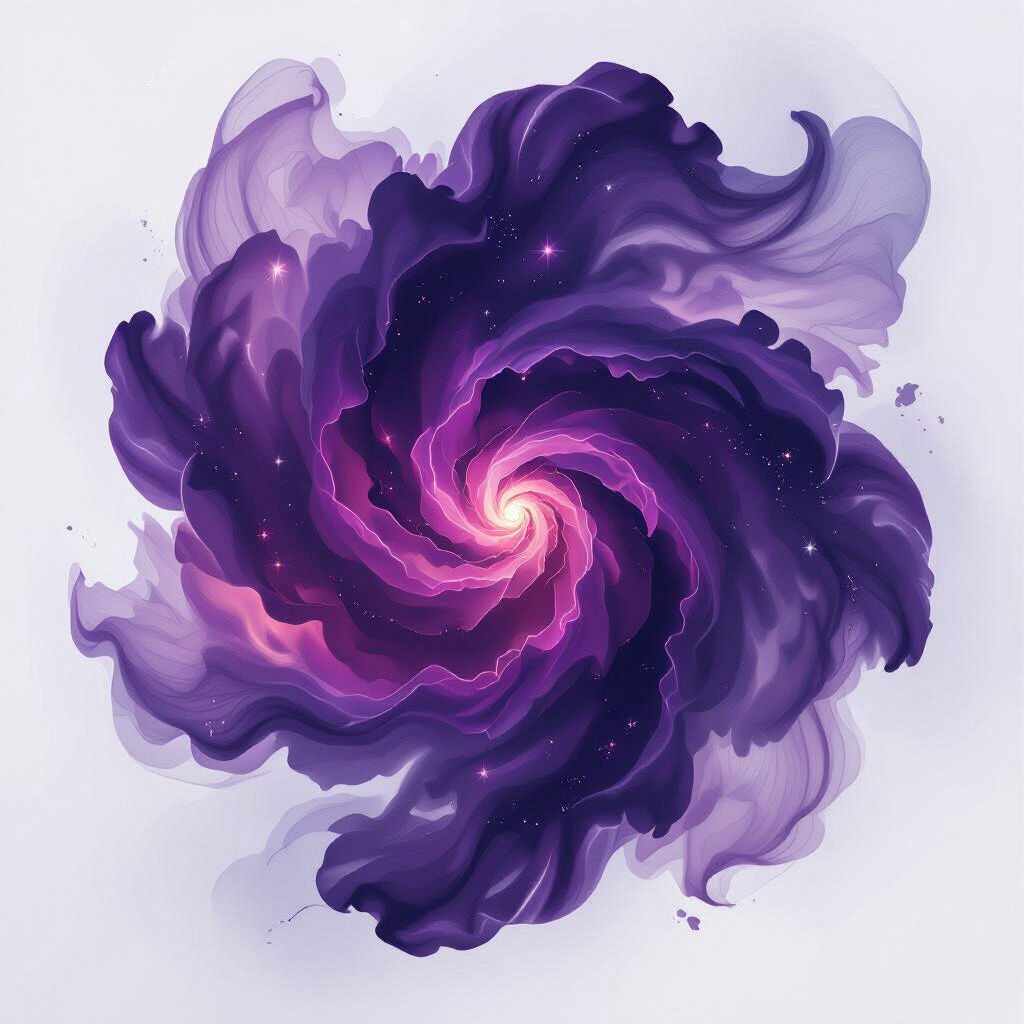 Purple Wallpaper Computer - AI Generated Designs