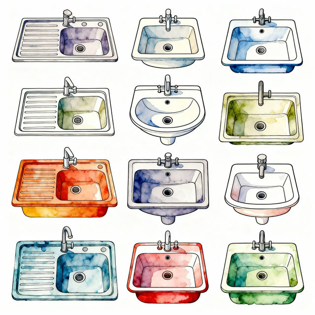Sink Clip Art gallery