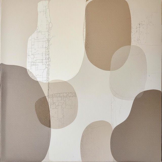 Neutral Abstract Wall Art gallery