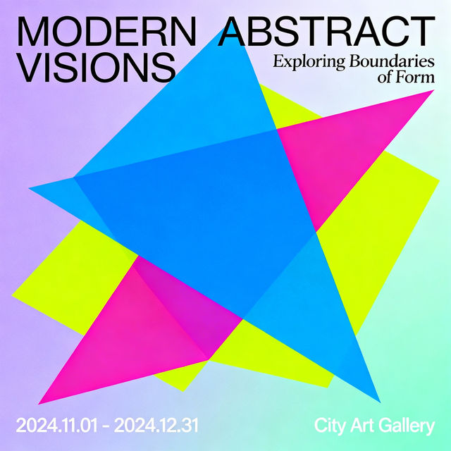 Art Exhibition Posters - AI Generated gallery