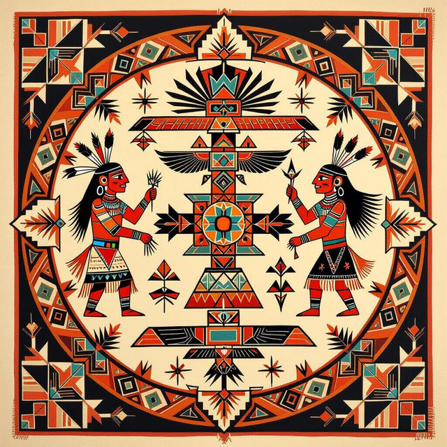 Navajo Sand Art gallery