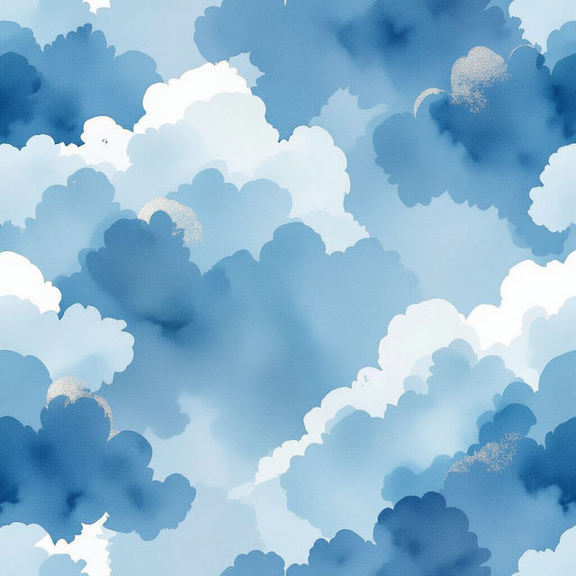 Generate Stunning Baby Blue Wallpaper with AI gallery