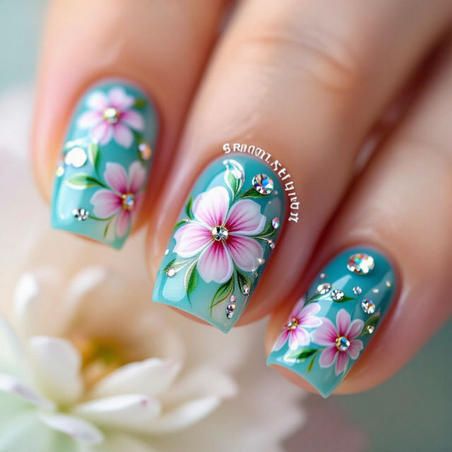 Short Nail Art gallery