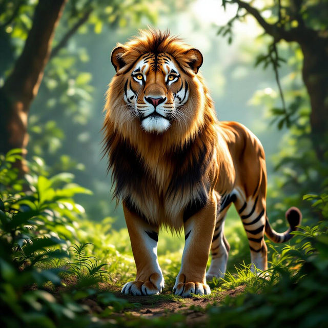 Liger Pictures - AI Generated gallery