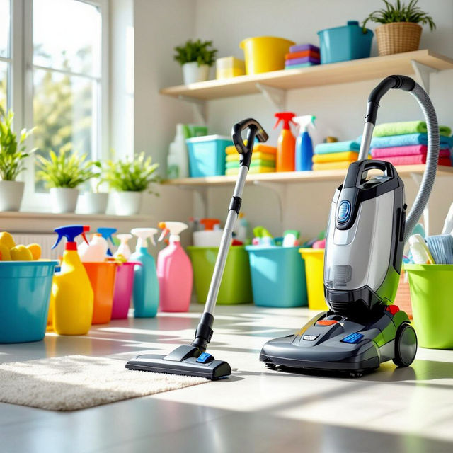 Pictures of Cleaning Supplies With Vacuum gallery