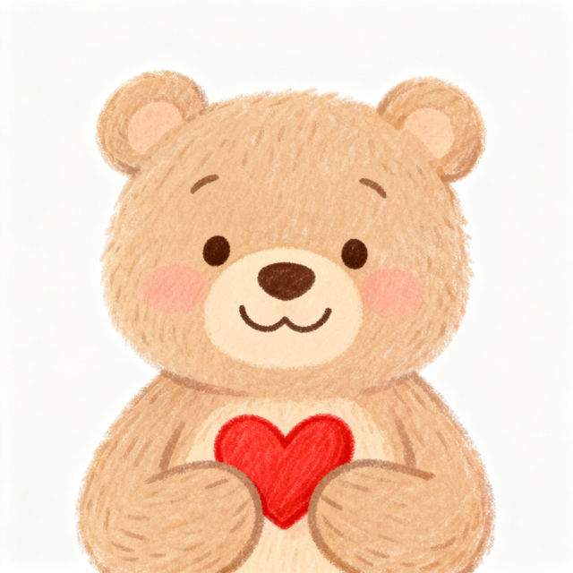 Cute Bear Drawings gallery