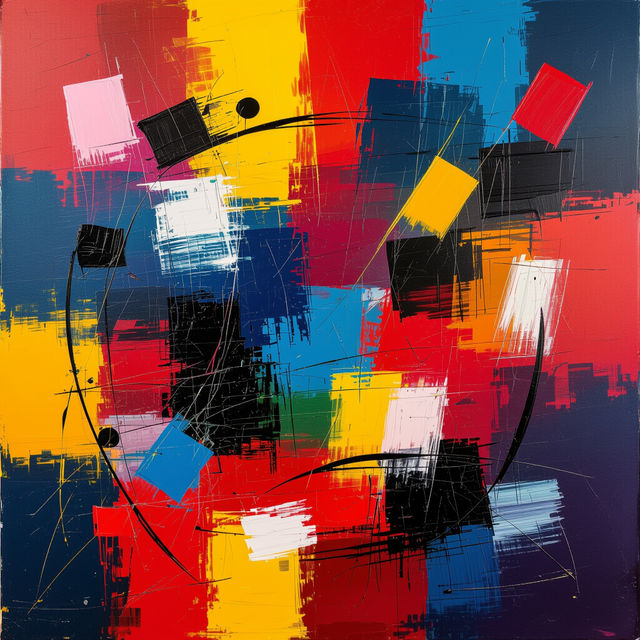 DIY Abstract Wall Art - Create Your Own gallery