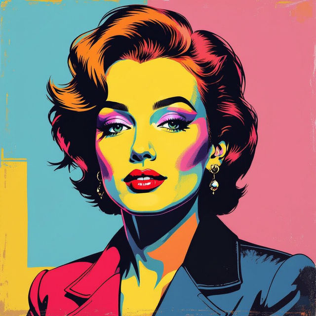 Warhol Pop Art - Made With AI gallery
