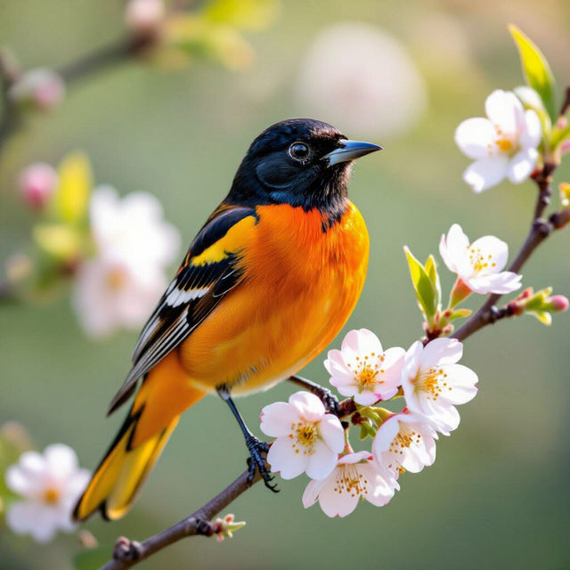 Oriole Bird Images - AI Generated gallery