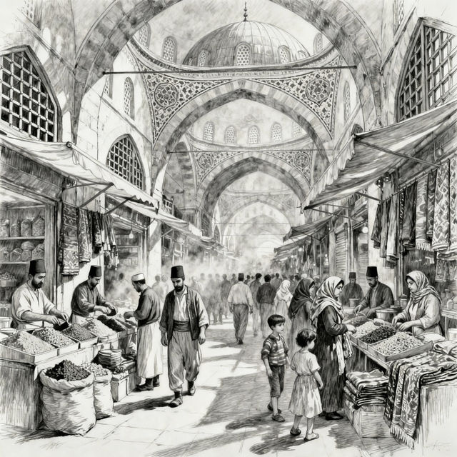 Turkey Sketches - Made With AI gallery