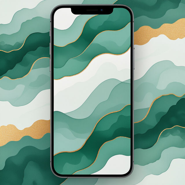 Green iPhone Wallpapers - Made With AI gallery
