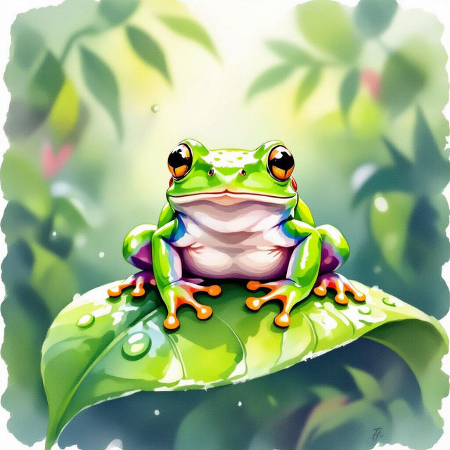 Frog Pictures To Draw gallery