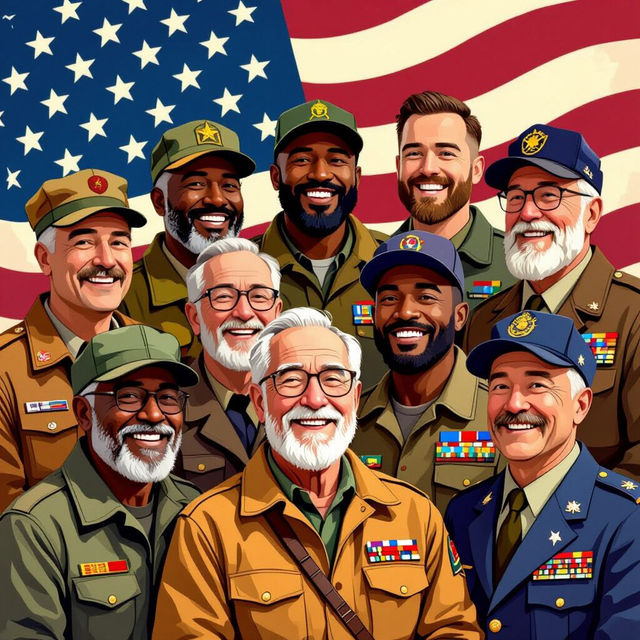 Happy Veterans Day Images - Made With AI gallery