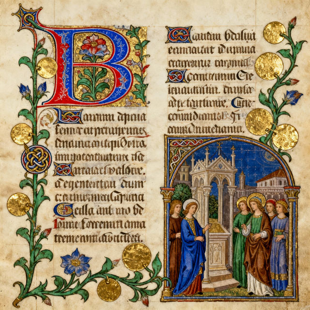 Illuminated Manuscript Art - AI Generated gallery