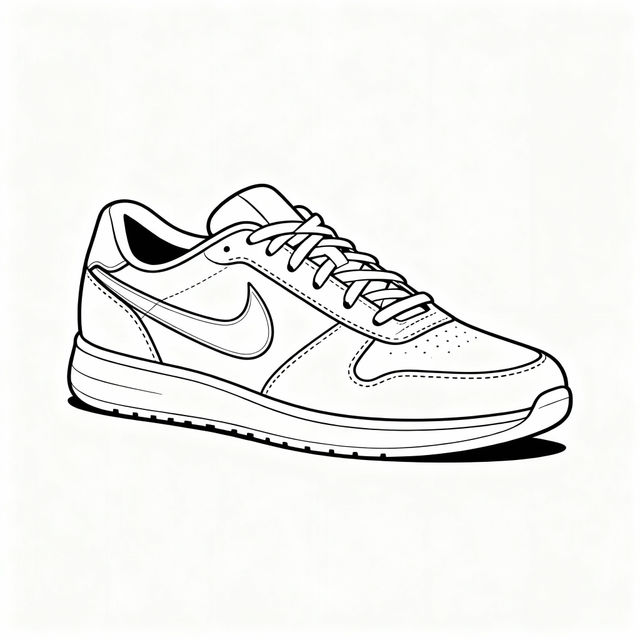 Easy Shoe Drawing gallery