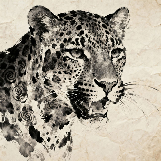 Leopard Print Drawings gallery