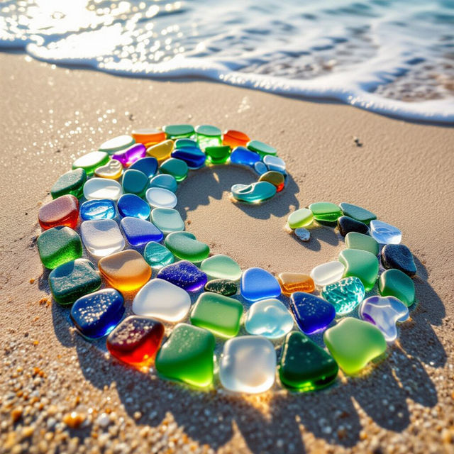 Beach Glass Art - Create Yours gallery