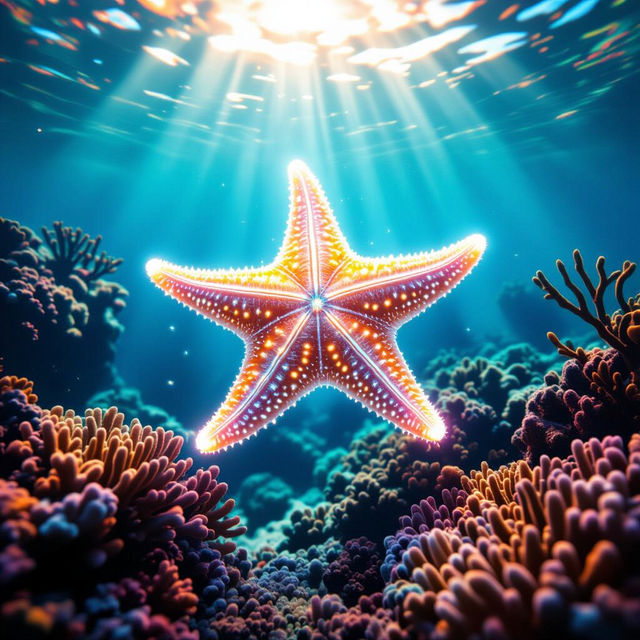 Starfish Art - AI Generated gallery