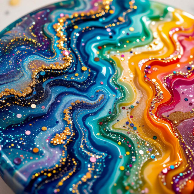 Resin Art Products - Created with AI gallery
