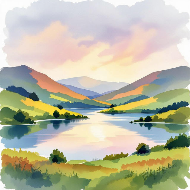 Watercolour Art - AI Generated gallery