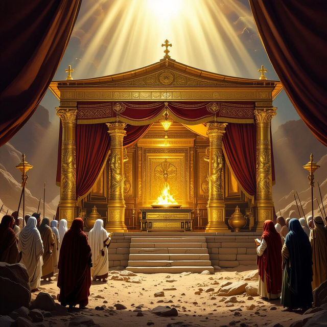 Picture Of Tabernacle In Exodus gallery