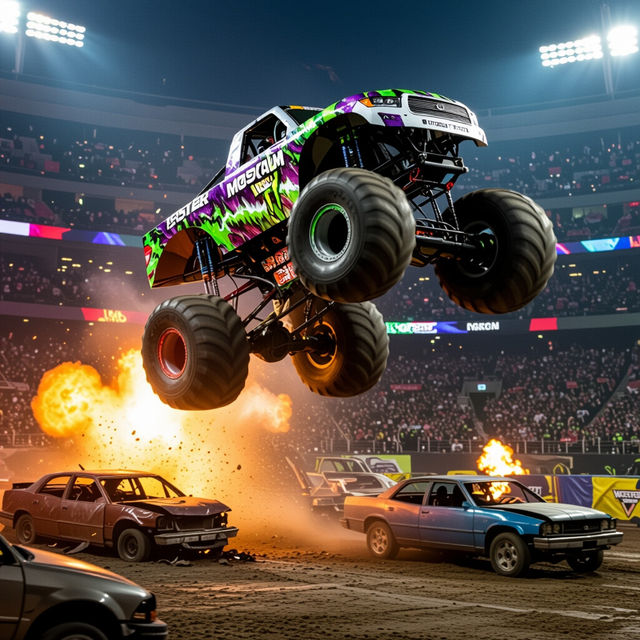 Monster Jam Wallpapers - Made With AI gallery