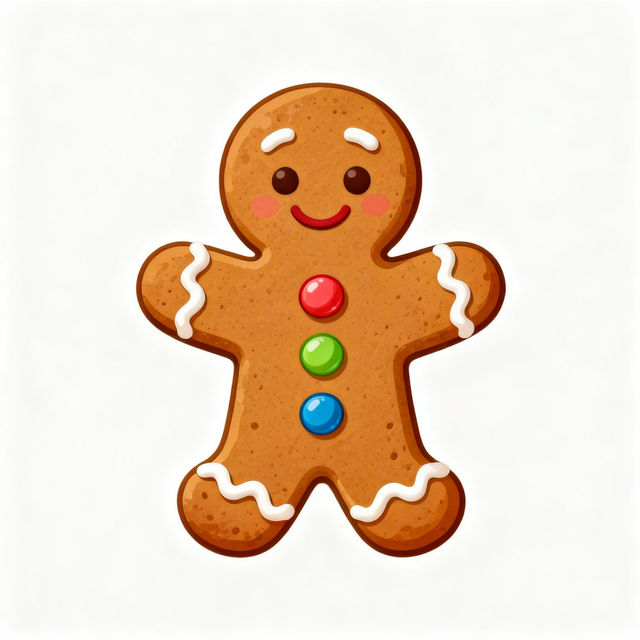 Easy Gingerbread Drawing gallery