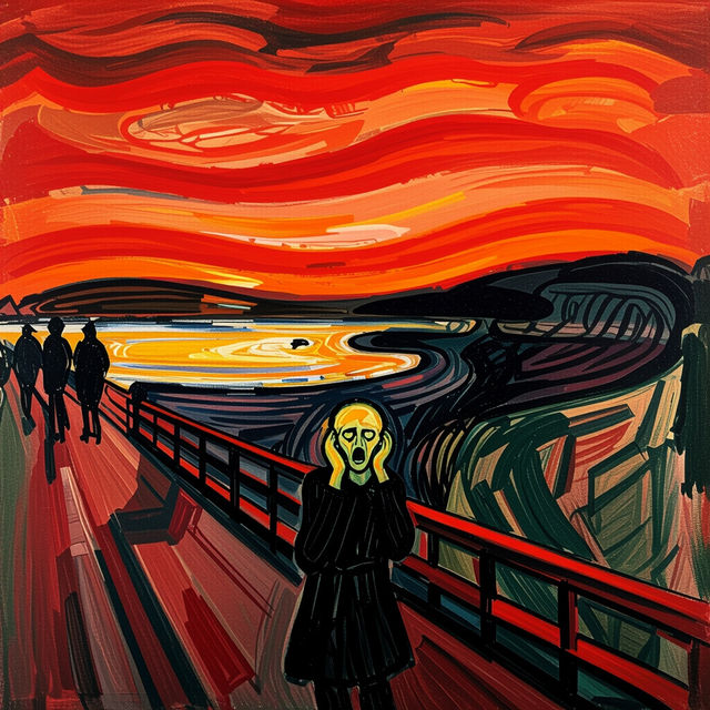 Edvard Munch Art Style gallery