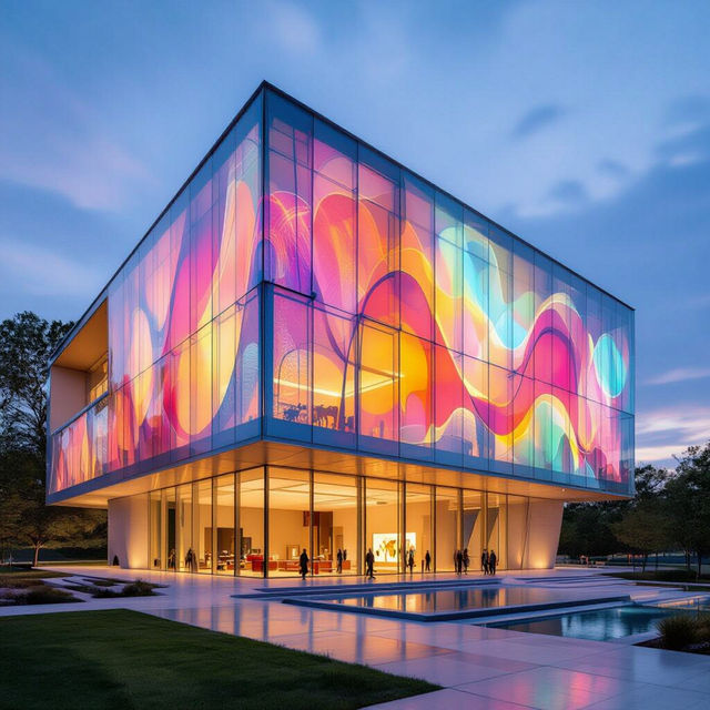 Crystal Bridges Art Museum - AI Art gallery
