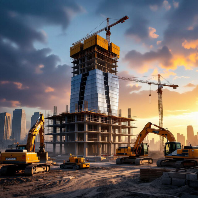 Construction Wallpaper - AI Generated gallery