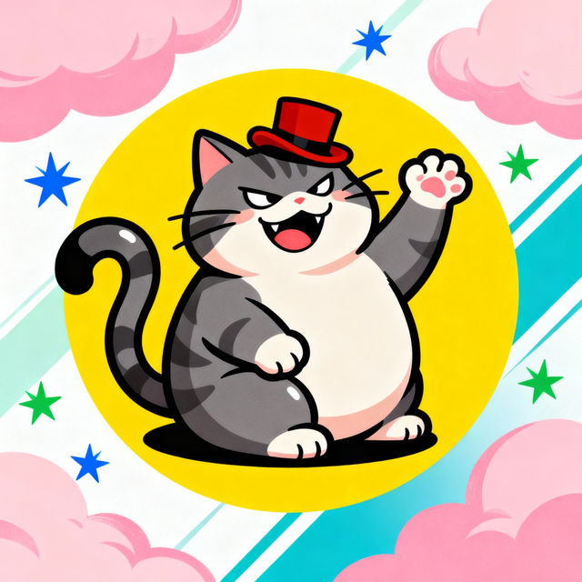 Silly Cat Drawings - AI Generated gallery