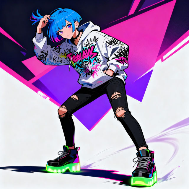 Cool Girl Drawings - AI Generated gallery