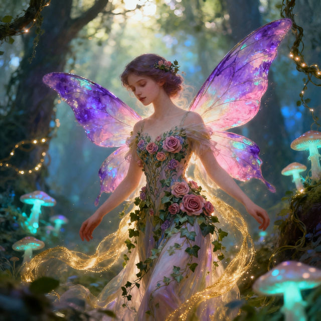 Drawing Of A Fairy gallery