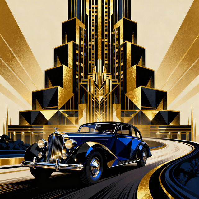 Art Deco Images - AI Generated gallery