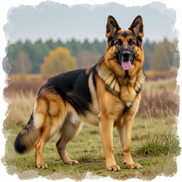 Picture Of A German Shepherd gallery