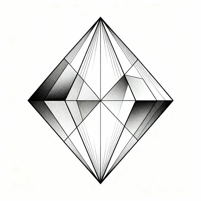 Diamond Shapes Drawing gallery
