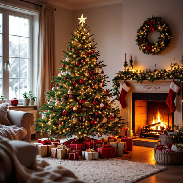 Christmas Tree Images - Made With AI gallery
