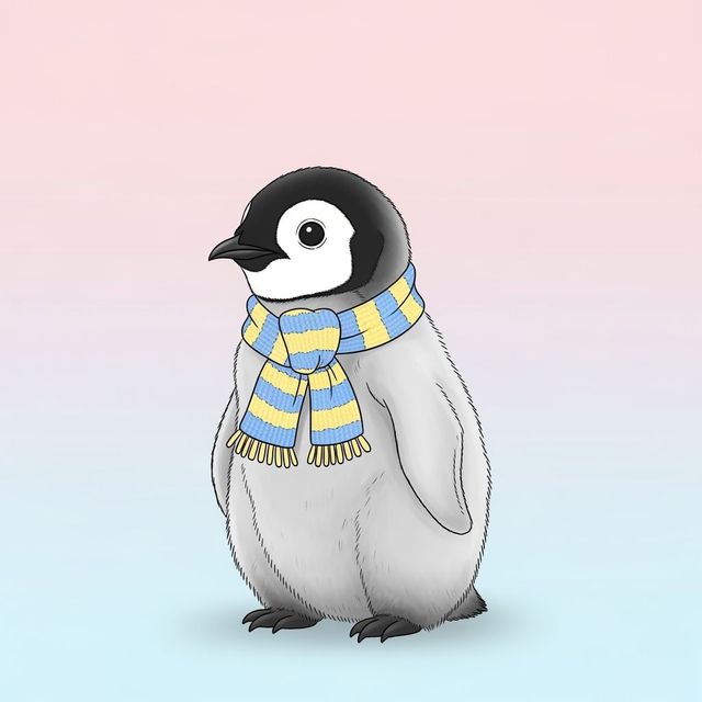 Discover Adorable Cute Penguin Drawings gallery