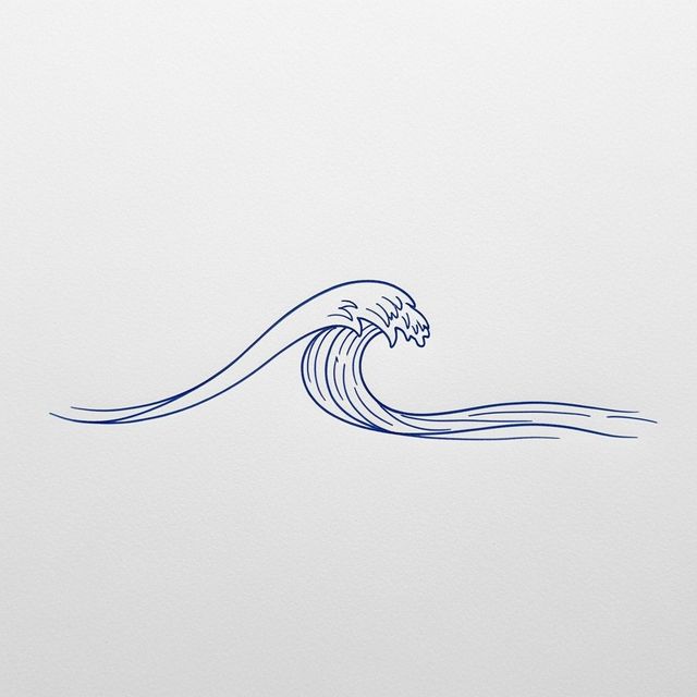 Create a Wave Drawing With AI gallery