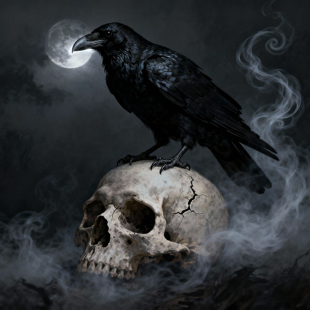 Edgar Allan Poe Drawings - AI Generated gallery